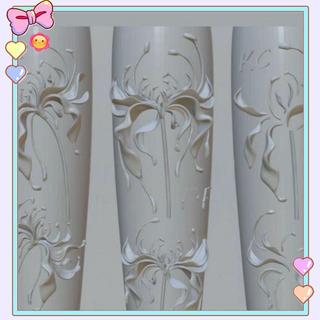 [beautifulhome] 3D Lycoris Radiata Flower Silicone Nails Art Mold Khuôn khắc móng tay trong suốt DIY Red Lily Họa tiết hoa khuôn [làm đẹp]