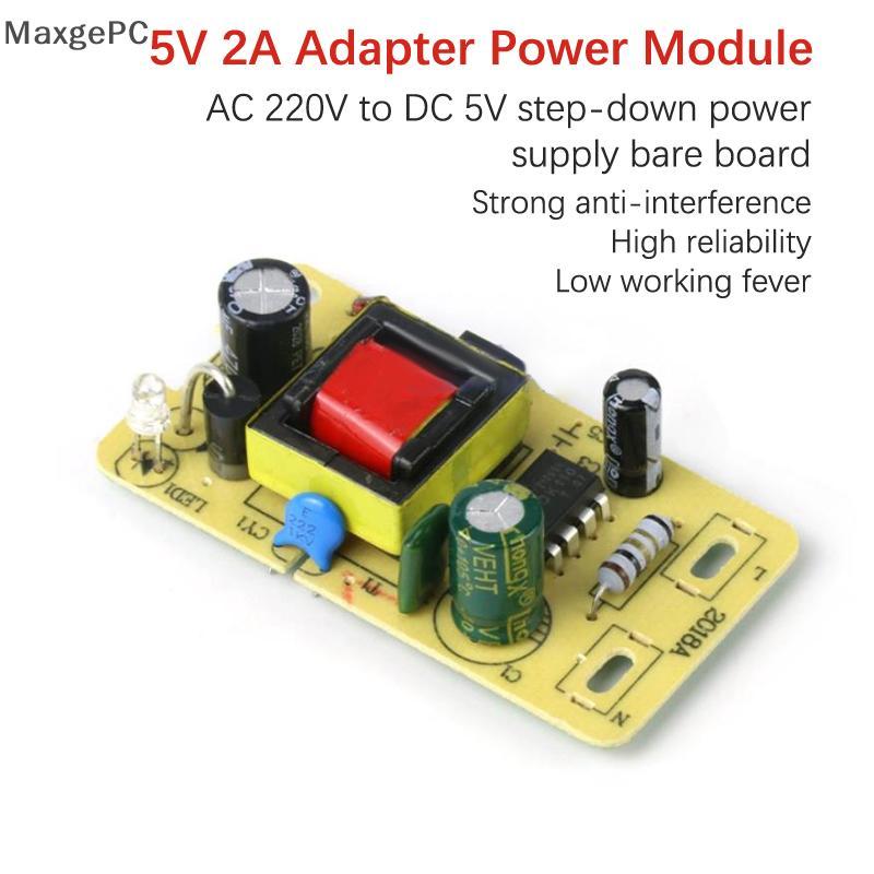 Cod 5V 2A Adapter chuyển mạch cung cấp điện mô-đun AC 220V để DC 5V bước xuống cung cấp điện Hội Đồng Quản trị mới