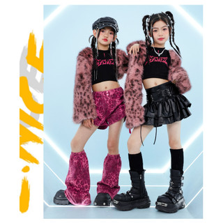 Đồ Nhảy Hiện Đại Hiphop Trẻ Em Set Đồ Dance Jazz Quần Nhảy Crop Top Đồ Nhảy Cho Bé Gái Bộ Tập Nhảy Cho