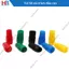 50 Mũ chụp đầu cos bằng nhựa PVC mềm, linh hoạt, cách điện, cách nhiệt chất lượng cao
