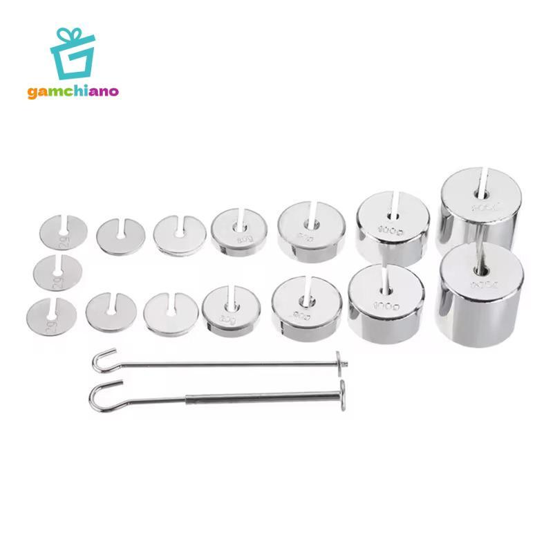 Bộ trọng lượng có rãnh gamchiano - Dụng cụ giáo dục - Chất liệu giảng dạy - Khối có rãnh đa năng