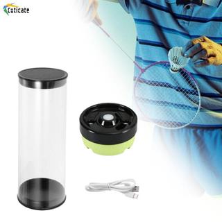 Máy hấp bóng cầu lông Shuttlecock có khả năng sạc lại kèm ống lưu trữ