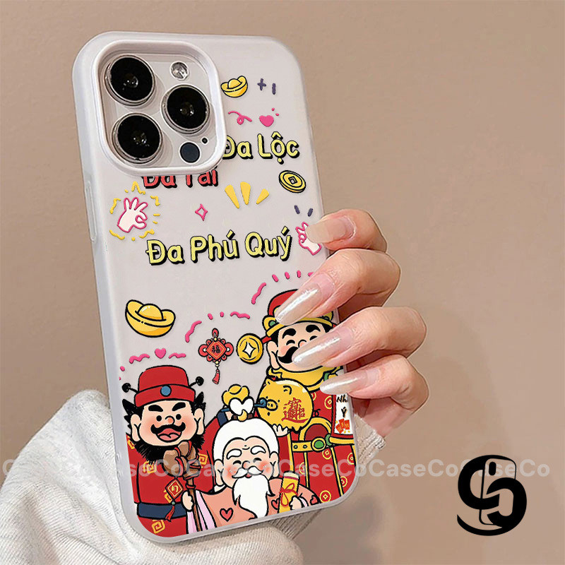 Ốp Cho Realme C85 C71 C75 15X 5 5i C15 C21Y C25Y C63 C33 C31 C21 C65 C53 C67 C51 Ốp điện thoại may mắn năm mới