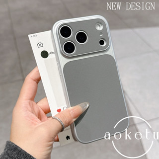 Ốp điện thoại da trơn cửa sổ lớn tức thì sang trọng phù hợp cho iPhone 13 14 15 16 17 Pro max da doanh nhân mờ bao gồm tất cả vỏ chống rơi