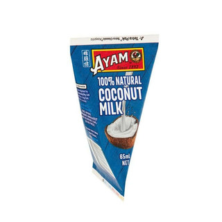 Nước Cốt Dừa Nguyên Chất Ayam Brand 65ml - Thơm Ngon, Tiện Lợi