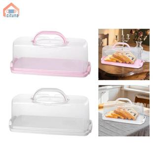 Hộp Bánh Mì Hình Chữ Nhật Hộp Đựng Bánh Loaf Hộp Đựng Có Nắp Trong Suốt Bảo Quản Thực Phẩm Cho DIY Nướng Tốt Nghiệp Đám Cưới