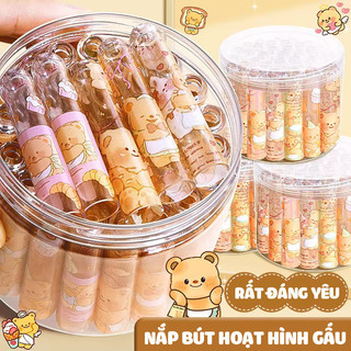 Nắp Bút Chì Cho Học Sinh – Nối Dài Đầu Bút, Bảo Vệ Ngòi Không Gãy, Họa Tiết Hoạt Hình Độc Đáo