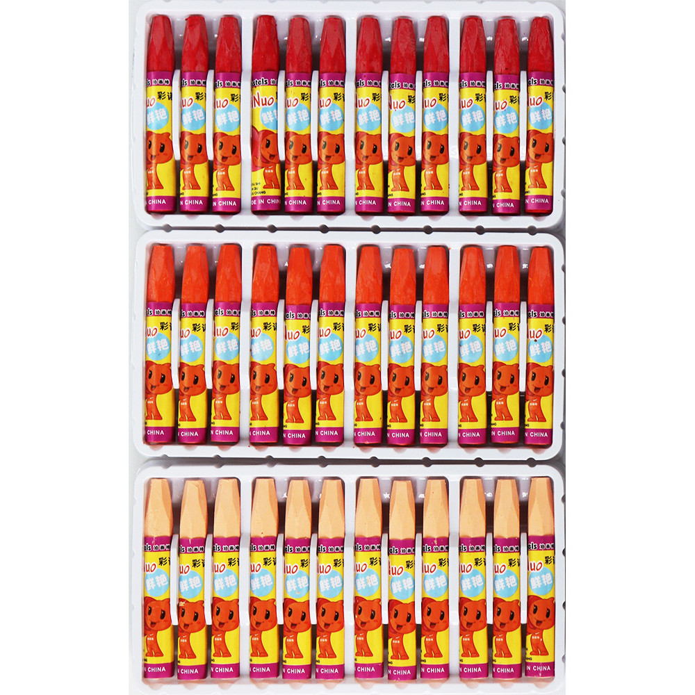 Đơn Sắc Dầu Pastel Hình Lục Giác Trẻ Em Tranh Crayon Tranh Nghệ Thuật 12 Chiếc / 2026.4.3