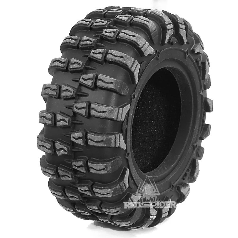 4 1.3inch Lốp 65x26mm 1 / 24 Rc Xe Tải Bánh Xích Xe Tải Cho Fms Fcx24 Trục Scx24 Axi00001 Axi00002 Đấu Sĩ 1 / 18 Traxxas Trx4m