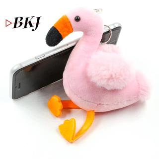 [KJ] Đáng Yêu Flamingo Sang Trọng Đồ Chơi Móc Khóa Vòng Mặt Dây Chuyền Đồ Chơi Mềm Vòng Chìa Khóa Trang Trí Bapa [Mới]