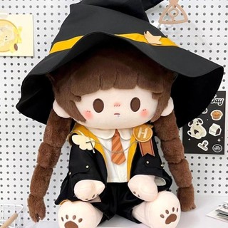 Hogwarts Bộ đồ cotton cho búp bê 40cm, quần áo trẻ em phù hợp búp bê ngồi, phù hợp trường Đại học phép thuật