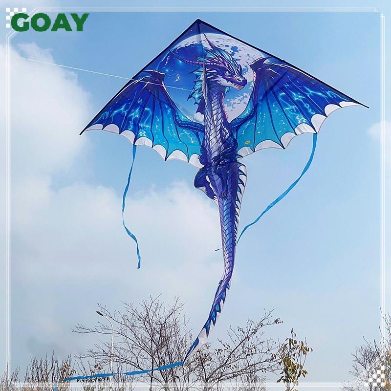 GOAY Diều Rồng Lớn Cho Trẻ Em & Người Lớn Dễ Dàng Bay Lớn Rồng Diều Đuôi Dễ Dàng Bay Diều Đồ Chơi Ngoài Trời VN