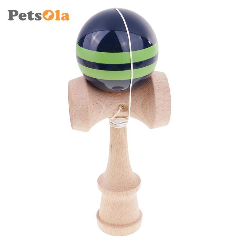 Kid Kendama Ball Sức khỏe Nhật Bản Trò chơi gỗ truyền thống Đồ chơi kỹ năng cân bằng