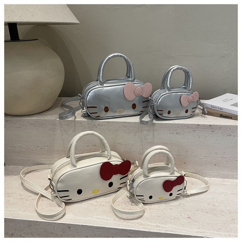 GC2 2026 Túi đeo vai nữ Hello Kitty PU dễ thương Túi xách đi lại đa năng sành điệu CG2