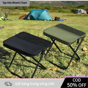 【COD】Ghế ngồi mini gấp gọn siêu nhẹ, khi thu lại thành túi xách có quai đeo, rất thuận tiện để mang theo bên mình.