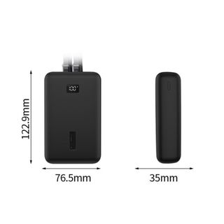 Bảo vệ bộ sạc di động ROLY, Túi đựng silicon a1681, Vỏ bảo vệ toàn diện mềm chống sốc cao cấp cho Anker Zolo 20000mAh 30W Du lịch