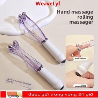 WEAVELYF Con lăn hai cánh mát xa ngón tay, dễ sử dụng, di động, thúc đẩy lưu thông máu, giảm mỏi khớp