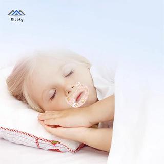 ELBBKG 30 Cái / hộp Dụng cụ chỉnh sửa miệng chống ngáy cho trẻ em Ngủ đêm Môi Mũi Cải thiện nhịp thở Miếng dán mới