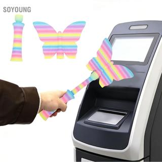 Soyoung Soyoung In 3D Thẻ Tín Dụng Kính Thiên Văn Nhấn Để Thanh Toán Thanh Toán Không Tiếp Xúc Cây Đũa Phép Để Thanh Toán Cánh Hình Màu Sắc Chuyển Đổi
