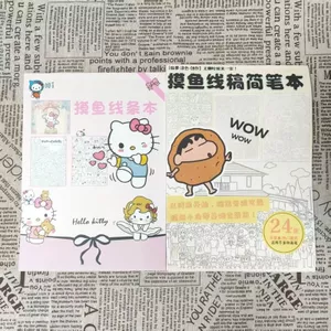 4.13 Crayon Shin-Chan Touch God Class Boredom Mở Khác Biệt Nhỏ Dải Cảm Ứng Vẽ Vẽ kt Cat Copy Phác Thảo