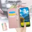 Ốp Lưng Cho Vivo V70FE Da Chất Lượng Cao Dây Kéo Nhiều Khe Cắm Thẻ Khóa Từ Dây Đeo Tay Chống Rơi Vỏ Điện Thoại