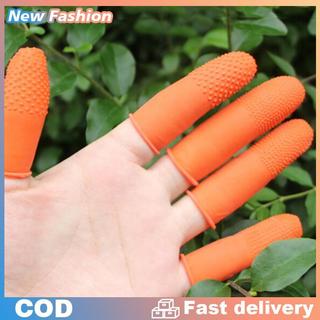 100pcs bao tay cao su bao ngón tay cao su dày lên móng tay nghệ thuật cao su tự nhiên ngón tay bảo vệ găng tay