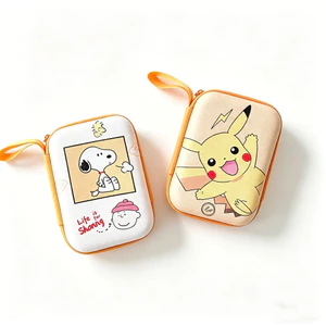 Dễ Thương Pikachu Du Lịch Người Tổ Chức Túi Bảo Quản Cáp Du Lịch Phụ Kiện Kỹ Thuật Số powerbank Túi Bảo Quản