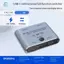 Công tắc USB C 8K Bộ chuyển đổi USB-C KVM hai chiều Hỗ trợ Video 8K 60Hz / 4K144Hz 100W PD 10Gbps Truyền dữ liệu