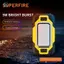 Đèn LED đa chức năng, sạc USB, tích hợp pin gấp, đèn làm việc COB, chống nước
