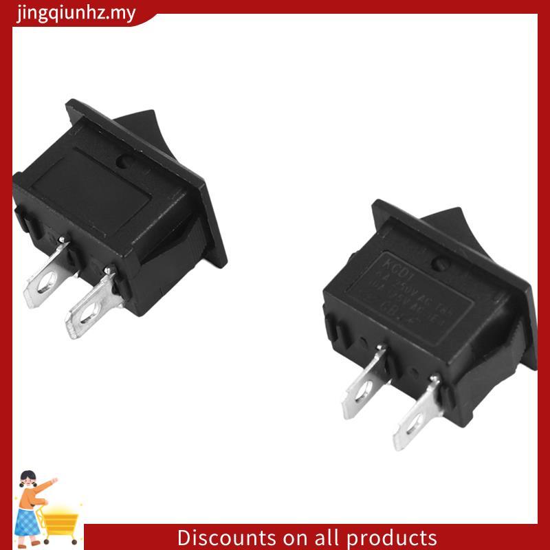 2 Chiếc Ô Tô Tự Động AC 6A / 250V 10A / 125V 2 Pin 2 Vị Trí BẬT / TẮT Rocker Switch KCD1
