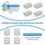 Dây một lỗ 2,5mm Dây nhôm tay kẹp cáp uốn 100 chiếc