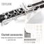 toyuvn ACAGALA Kim loại Clarinet Sửa chữa Bộ phận bảo trì Vít Miếng đệm Bộ công cụ Phụ kiện Clarinet