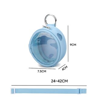 Túi đựng thú cưng điện tử PYCOU, Bảo vệ dây buộc chống rơi trong suốt, Vỏ bảo vệ dây buộc có thể điều chỉnh mềm cao cấp cho Tamagotchi Paradise ngoài trời