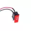 Ge 5 Chiếc Sừng Công Tắc Nút Ô Tô Xe Đạp E Xe Máy Sừng Đa Năng Tạm Thời Đẩy Roer Công Tắc Nhựa 2 Pin Tự Cài Lại Đỏ n