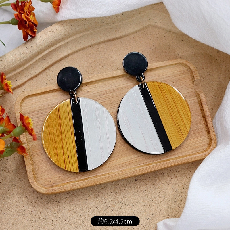 Bông tai thiết kế retro handmade, phong cách dân tộc cá nhân từ Hàn Quốc