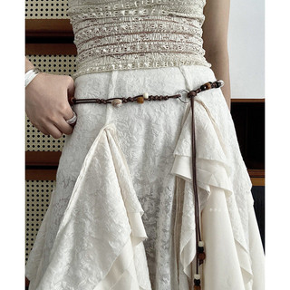 Dây thắt lưng bohemian mỏng đính cườm dành cho nữ - Phù hợp với váy