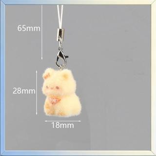 Any2Get5% tắt 1 Cái Bapa Túi Trang Trí Mặt Dây Chuyền Dây Xích Điện Thoại Hoạt Hình Dễ Thương Động Vật Floing Alpaca Mèo Con Móc Khóa Cô Gái Quà Tặng