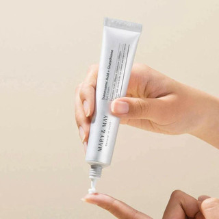 Mary & May Tranexamic Acid + Glutathione Eye Cream Improve Uneven Skin Tone 30ML
