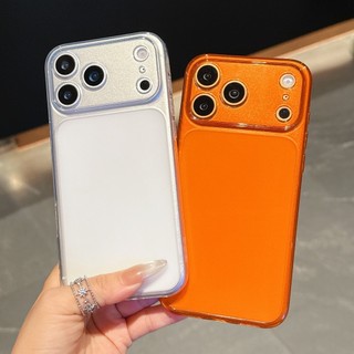 Ốp Mềm TPU Trong Suốt Siêu Mỏng Cho iPhone 17 16 15 14 13 Pro Max Vỏ Chống Sốc Trong Suốt Vỏ Bảo Vệ Ống Kính Mỏng
