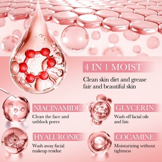 Sữa rửa mặt đa năng bốn trong một SADOER Pore Purifying Cleanser Facial Cleanser
