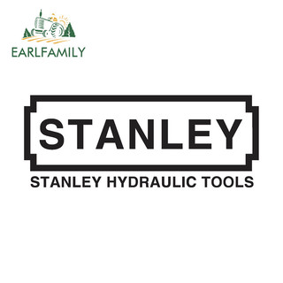 EARLFAMILY Stanley Logo Xe Ô Tô Cá Tính Mũ Bảo Hiểm Xe Máy Cản Chống Thấm Nước Vinyl Decal Thời Trang Chống Trầy Xước Bảo Vệ Cửa Xe Ô Tô