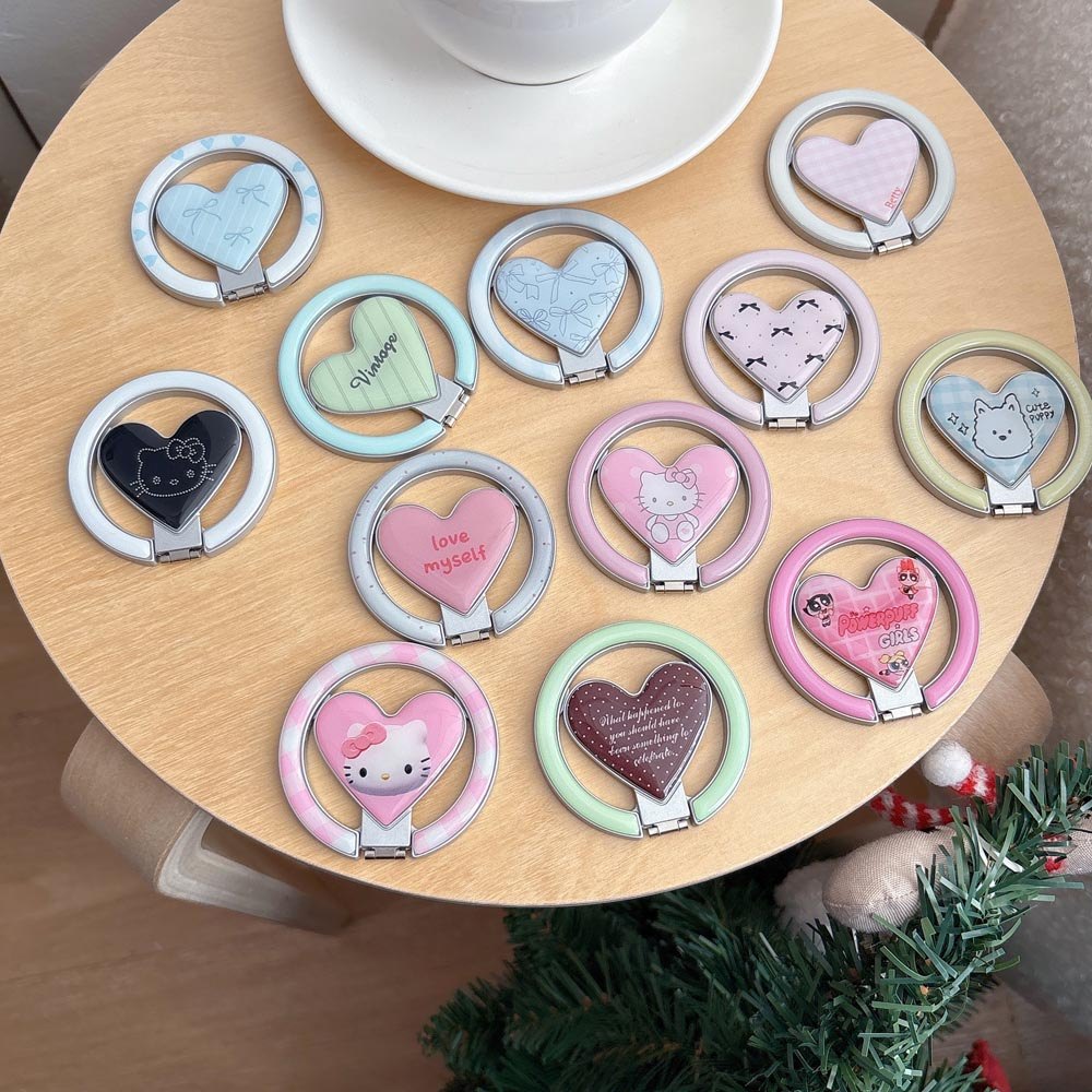 Popsocket Ins Love Magnet Giá đỡ điện thoại có thể gập lại cho điện thoại nam châm