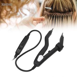 Xihoho Công cụ nối tóc xihoho Bàn ủi nhiệt chuyên nghiệp cho máy nối mở rộng Salon (Phích cắm US)