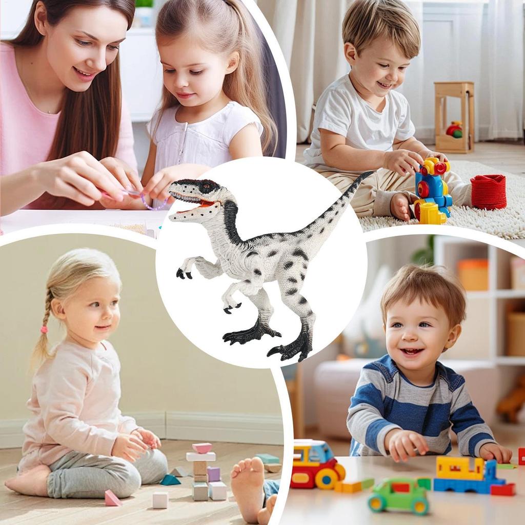 Dinosaur Action Figures Decorative Figure Crafts Desktop Decoration Model Craft for Home Table Flexible koapavn