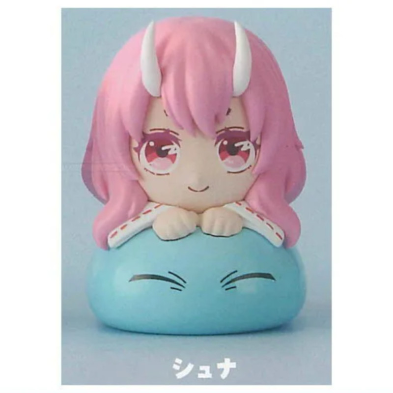[BTF] Hàng có sẵn Nhật Bản BUSHIROAD Gashapon Tái sinh Slime Phiên bản Q nằm trên Slime Ba chiều BEL5