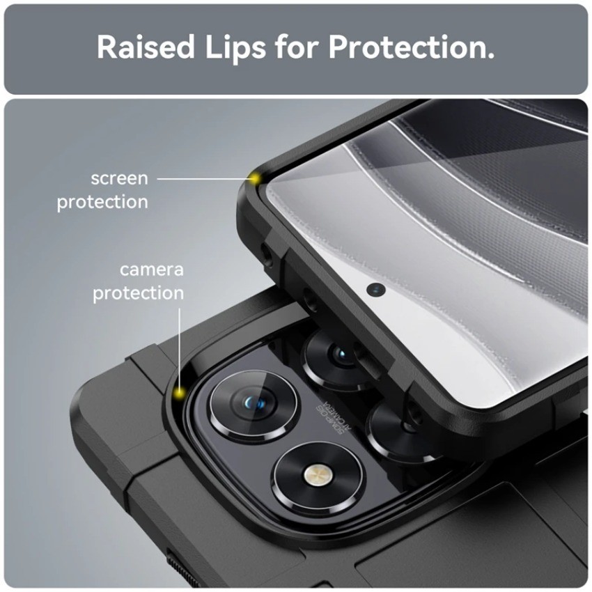 Ốp Chống Sốc Cho Xiaomi 14 13T 12T 11T Redmi Note 14 12 11s 10s 9s 8 15C 14C 13C 12C Poco X6 F6 X5 F5 C75 C65 Pro Plus Bao Coque Fundas Vỏ Silicon