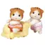 Sylvanian Families Dollhouse Doll Maple Cat Twin Ages 3 and Up Toy EPOCH