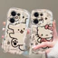 ốp lưng SAMSUNG Đôi đôi chó con hạnh phúc và mèo Kitty Cho A02S A03 A05 A05S A06 A12 A13#4G A14 A15 A22 A23 A25#4G A35