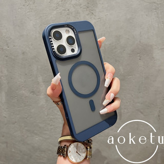 Ốp điện thoại từ tính tản nhiệt tổ ong mới phù hợp cho iPhone 11 12 13 14 15 16 Pro Max bao gồm tất cả vỏ cứng silicon chống rơi trong suốt