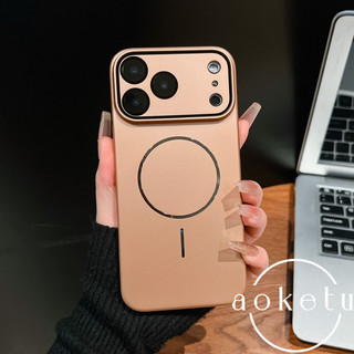 Vòng mỏng kim loại hút từ tính thích hợp cho vỏ điện thoại Apple 17promax thích hợp cho 16 màu tương phản 15 / 14 / 13 chống rơi với màng ống kính bao gồm tất cả vỏ cứng PC mờ